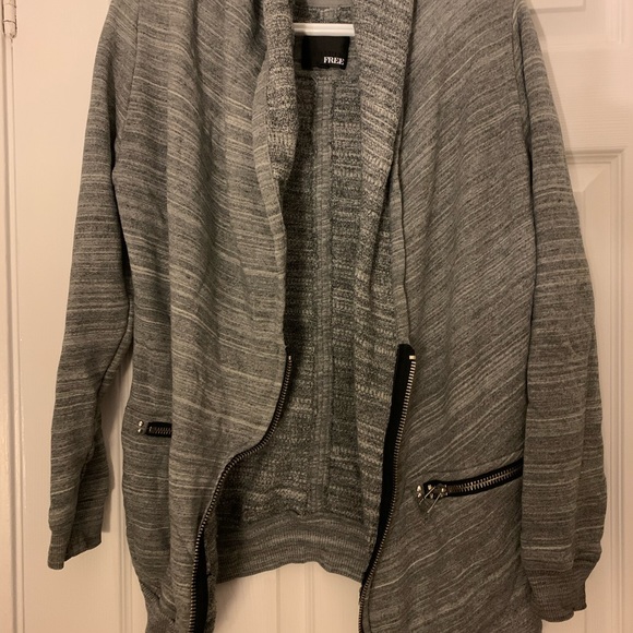Aritzia Wilfred Free Rousseau Zip-Up Cardigan - Picture 2 of 3